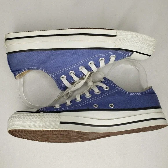 VINTAGE CONVERSE ALL STAR MADE IN THE USA Low Top Blue  display picture 3